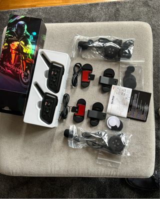 Intercomunicador V6 Plus Moto 2 unidades intercom