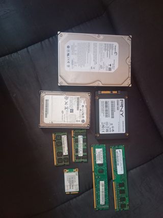 Componentes PC usados en buen estado