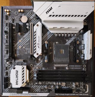 MSI B550M Mortar WiFi + SSD 980 PRO