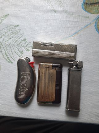 4 encendedores antiguos