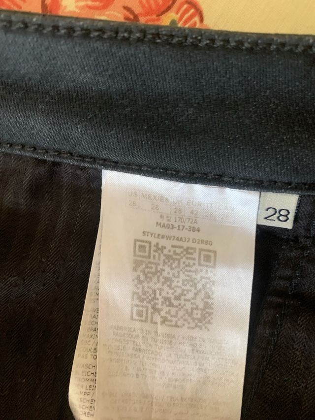 Pantalones Guess negros mujer