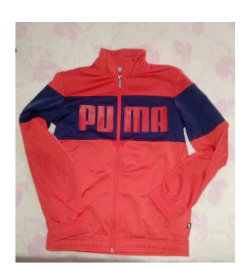 Chaqueta PUMA roja y azul