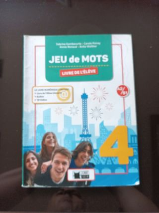 JEU DE MOTS 4 LIVRE DE L'ELEVE (Cideb. Fr. Gram...