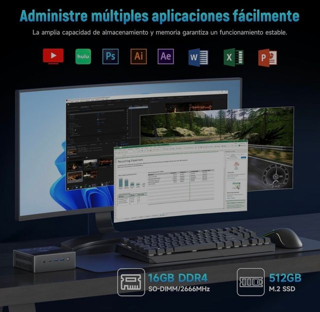 BMAX N150 Mini PC (16GB+1TB)