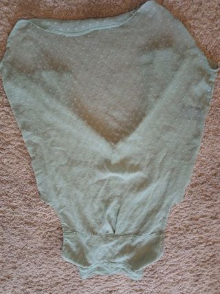 Blusa algodon HM verde XL