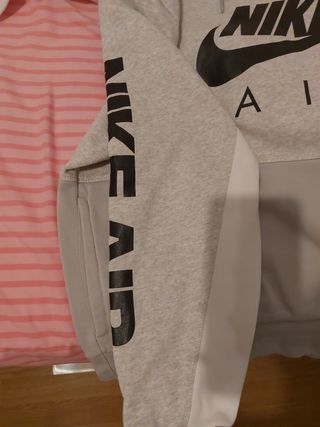 Sudadera Nike Air gris