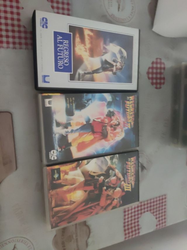 Trilogía Regreso al Futuro VHS