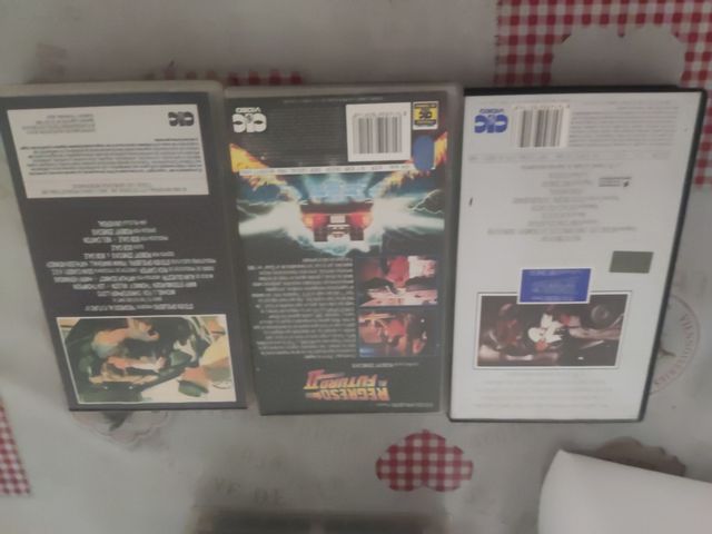 Trilogía Regreso al Futuro VHS