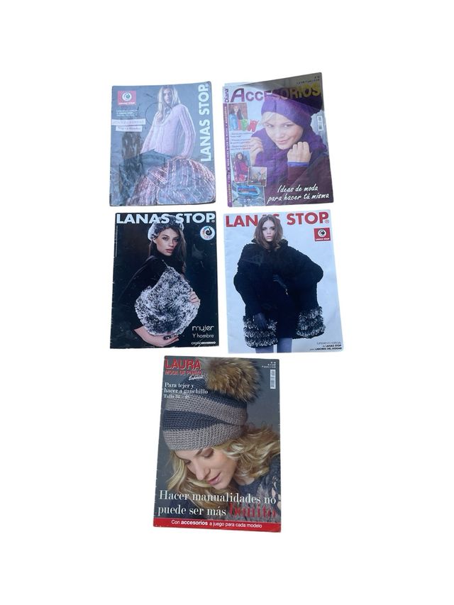 5 revistas para tejer y hacer ganchillo