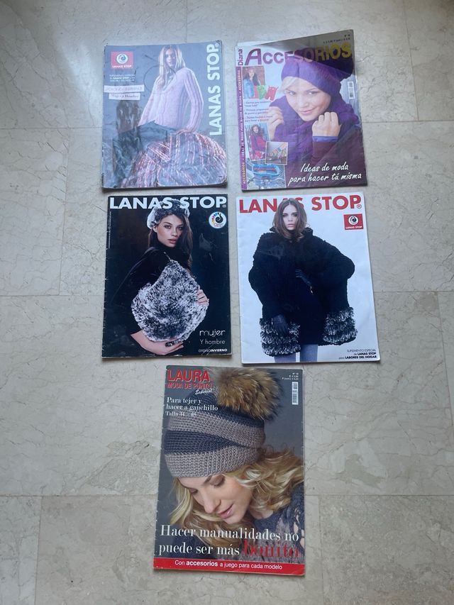 5 revistas para tejer y hacer ganchillo