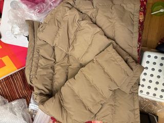 Abrigo caballero acolchado beige Pedro Bernal 