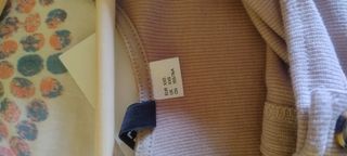 Vestido beige H&M XS