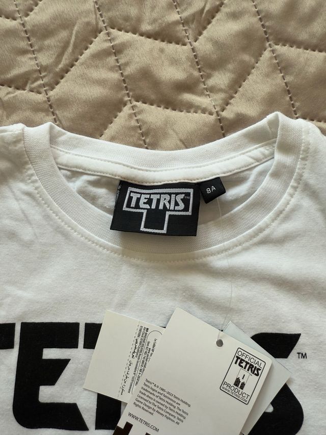 Camiseta Tetris niño