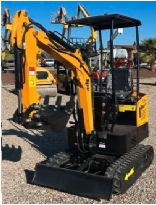 Mini RETRO-EXCAVADORAS KUBOTA BRAZO ARTICULADO 
