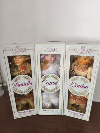 3 Bambole Collezione Classique