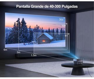 Proyector Wimius P64 4K WiFi Bluetooth