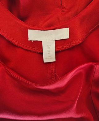 Abito H&M rosso taglia XS
