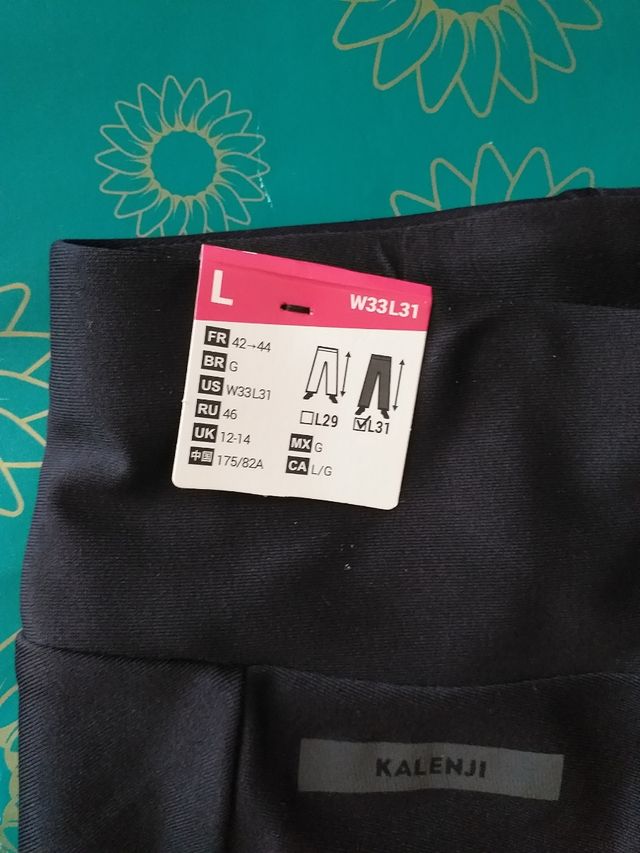 Mallas deportivas negras