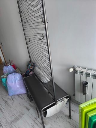 Biombo separador con zapatero
