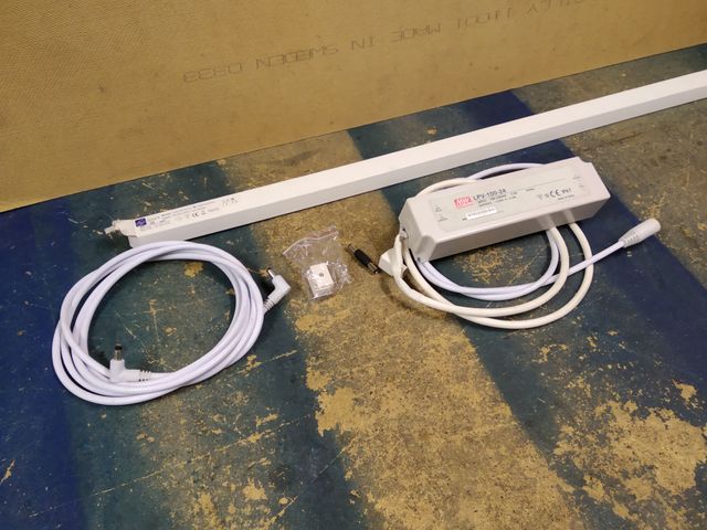 Regleta LED 10W / Alimentador, accesorios