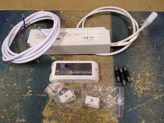 Regleta LED 10W / Alimentador, accesorios