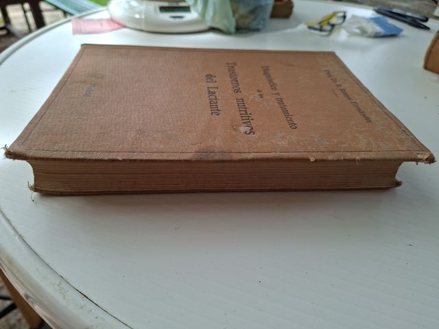 Trastornos nutritivos del Lactante (1936)