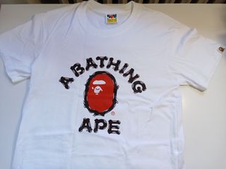 T-Shirt Bape A Bathing Ape bianca tg.S