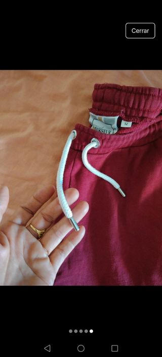 Chándal SikSilk granate XL