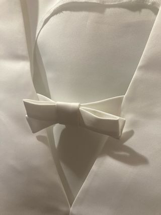 Top blanco HM - sin mangas