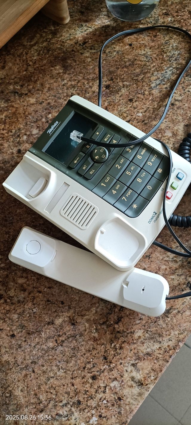 Teléfono antiguo Telefónica - Beige