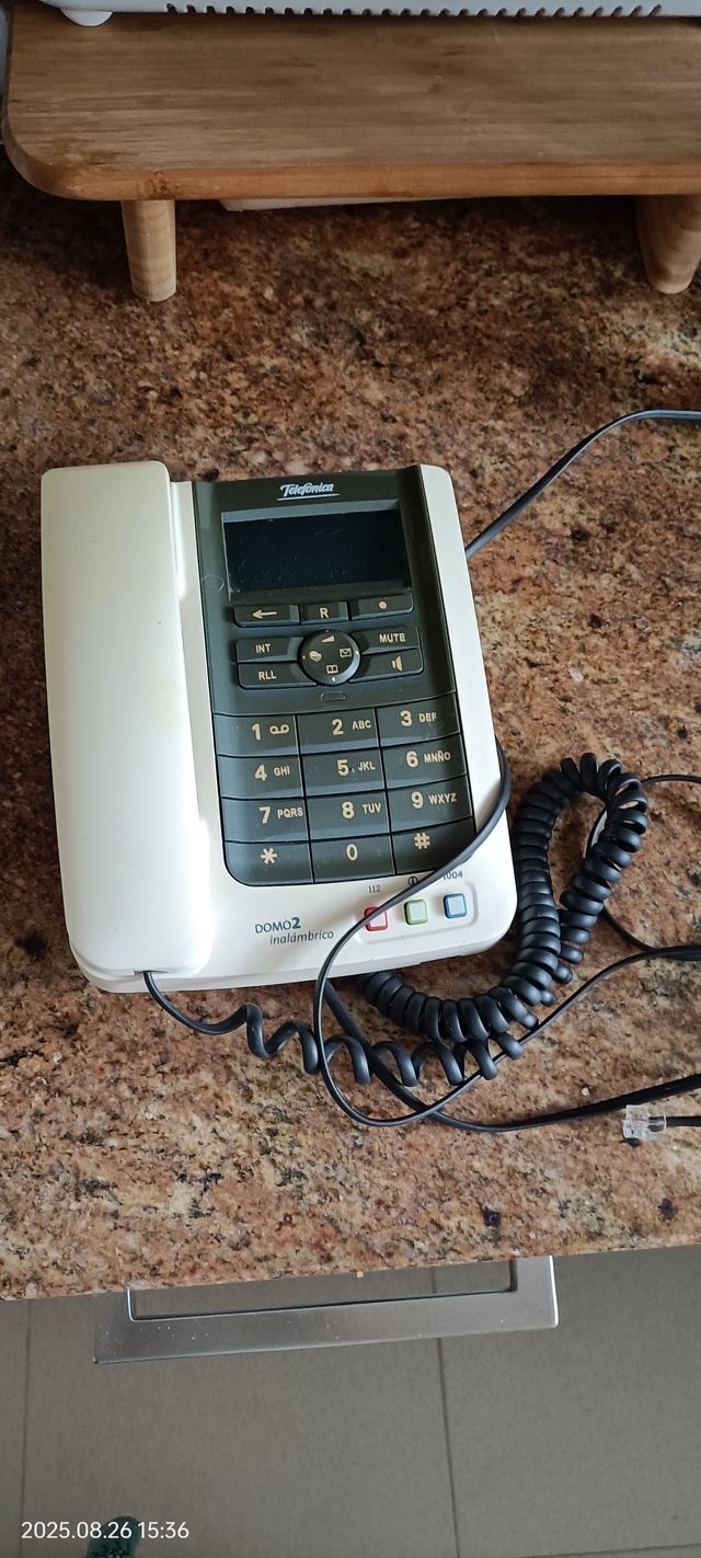 Teléfono antiguo Telefónica - Beige