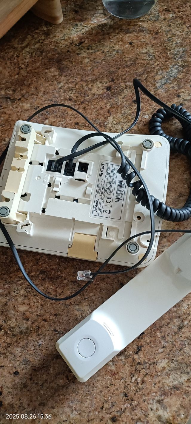 Teléfono antiguo Telefónica - Beige