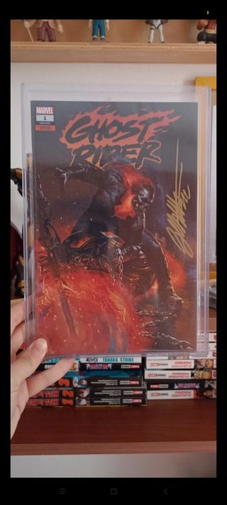 Ghost Rider Variant Cover signed Dell'Otto