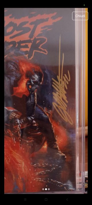 Ghost Rider Variant Cover signed Dell'Otto