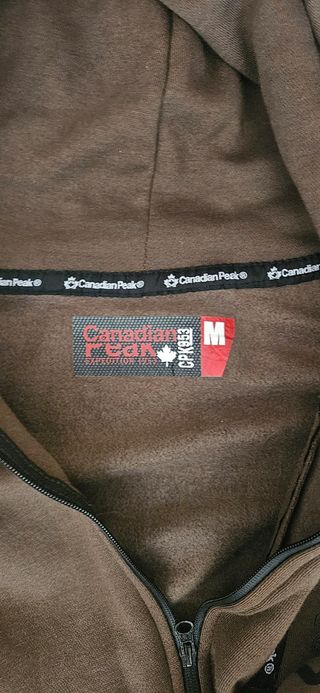 Sudadera Canadian Peak kaki talla M