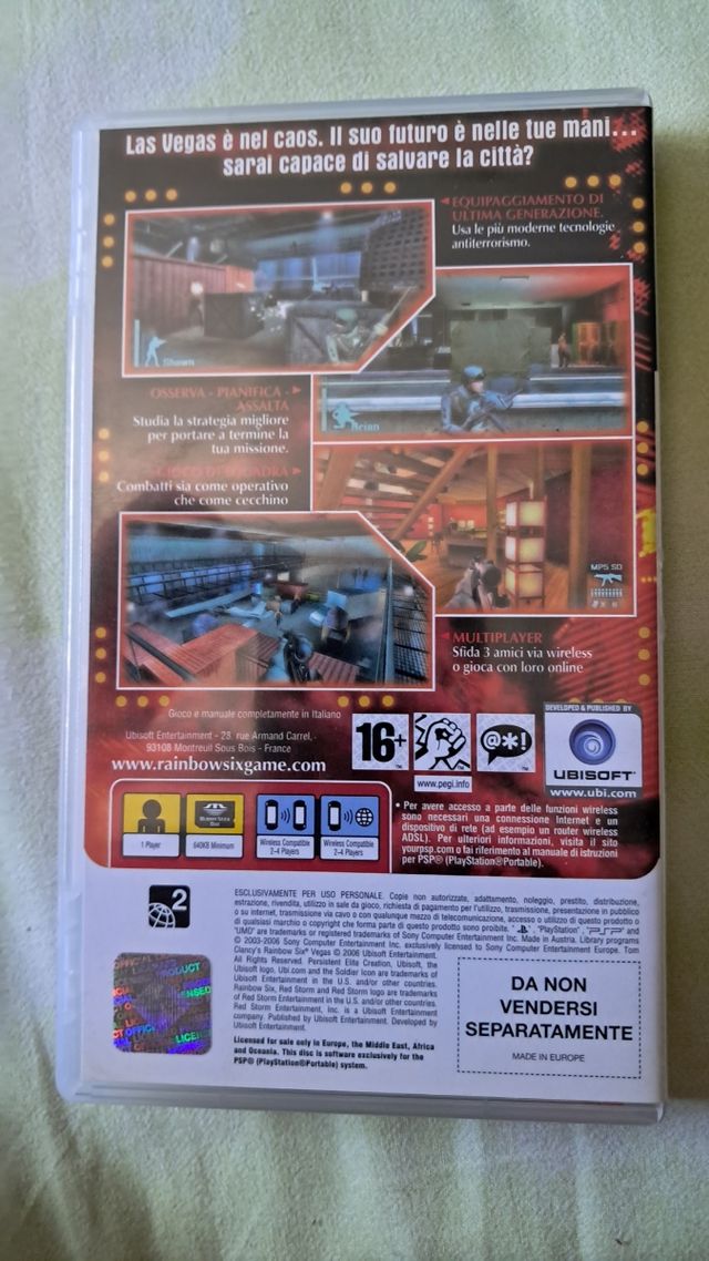 Rainbow Six Vegas - PSP