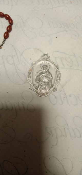Medaglie antiche e rosario
