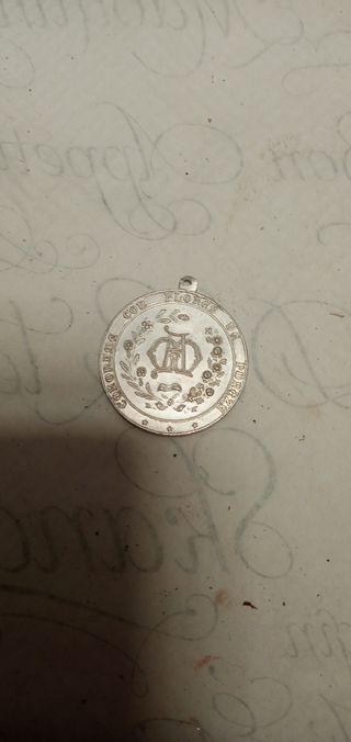 Medaglie antiche e rosario