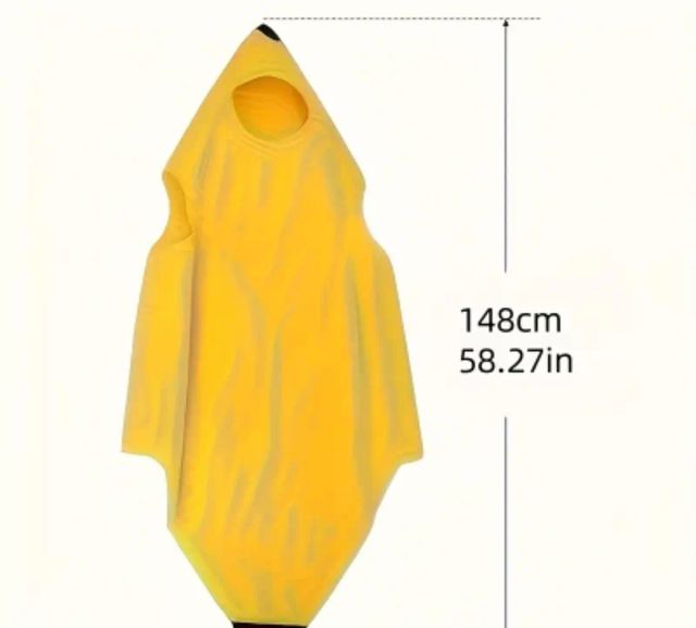 Traje de fruta (disfraz amarillo)