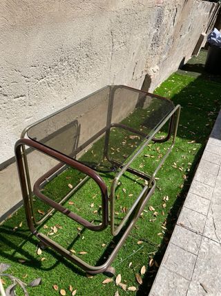 Mesa auxiliar vintage - carrito de servicio