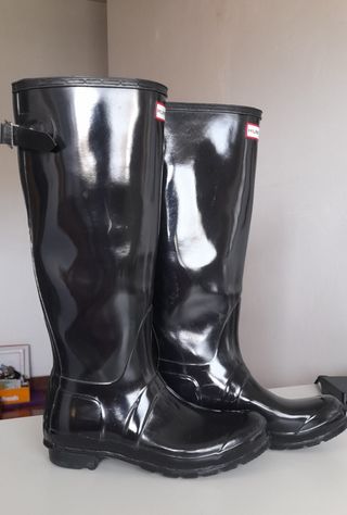 Botas Hunter negras, talla 39