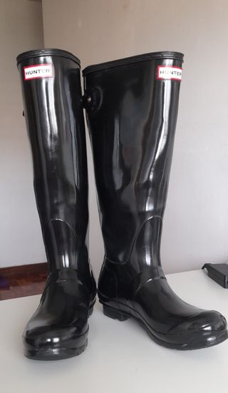 Botas Hunter negras, talla 39