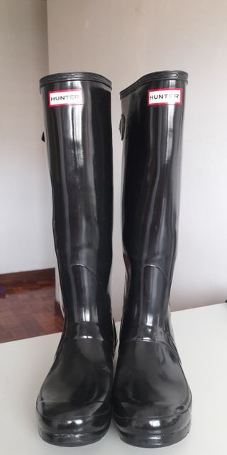Botas Hunter negras, talla 39