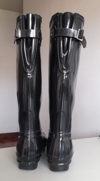 Botas Hunter negras, talla 39