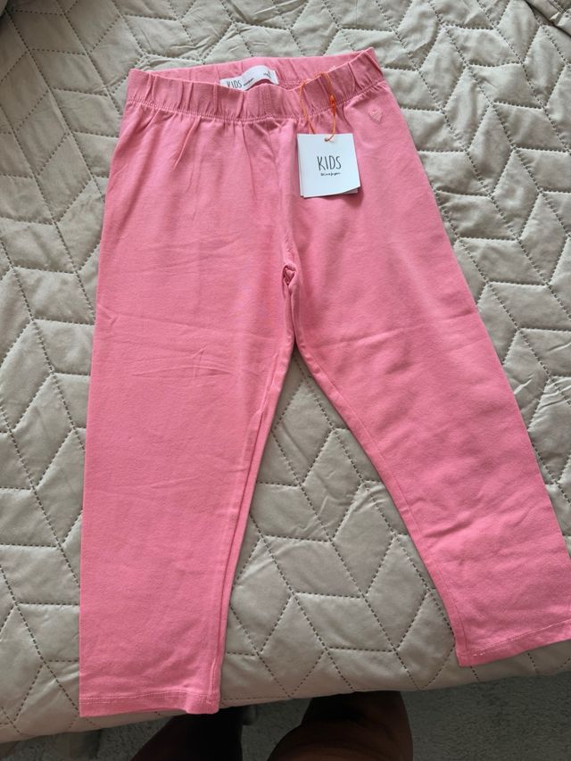 Leggins niña rosa talla 8