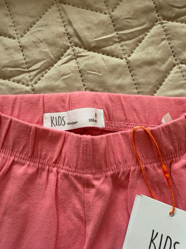 Leggins niña rosa talla 8