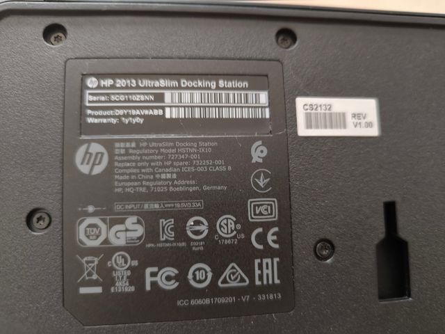 Base HP Ultraslim (Docking station)