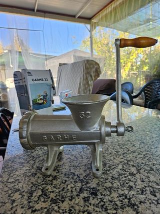 Picadora carne Garhe manual
