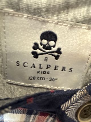 Camisa Scalpers Talla 8