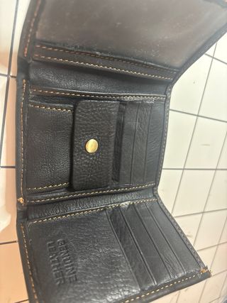 Cartera Lacoste negra